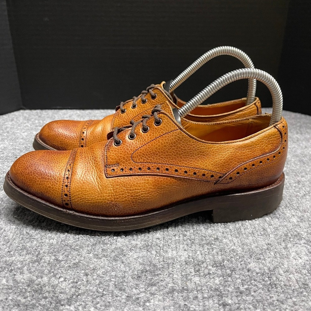 Edward Green Veldtschoen Country Field Derby Shoes UK 7.5 Holland Holland London - Picture 6 of 16